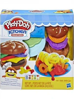 Play Doh Mutfak Atölyesi Hamburger Seti E5112 E5472