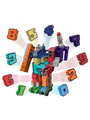 Pocket Morphers Dönüşebilen Numaralar 10lu Set