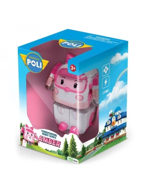 Robocar Poli Transforming Robot Figür- Amber 0651