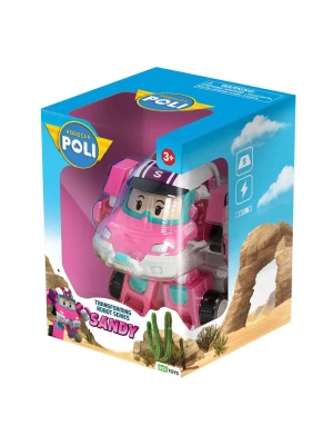 Robocar Poli Transforming Robot Figür- Sandy 0657
