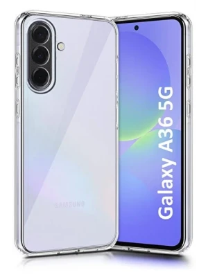 Samsung A36 Sert Şeffaf Telefon Kılıfı