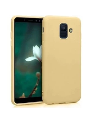 SAMSUNG A6 2018 PREMIUM SİLİKON GOLD