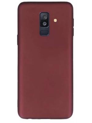 SAMSUNG A6 PLUS PREMIUM SİLİKON MOR