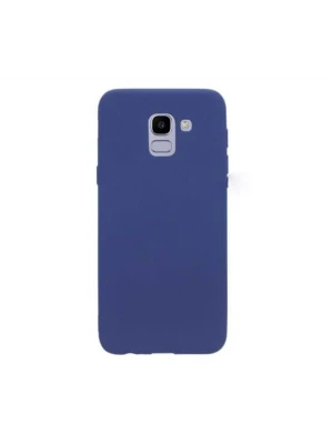 SAMSUNG J6  2018 PREMIUM SİLİKON MAVİ