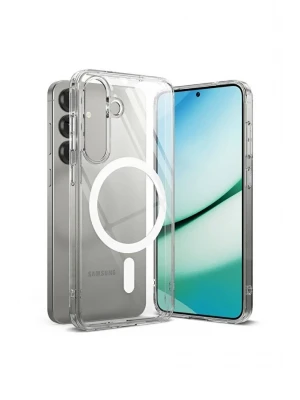 Samsung S25 Plus Magsafe Sert Şeffaf Telefon Kılıfı