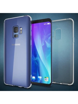 Samsung S9 Plus Crystal Şeffaf Silikon Telefon Kılıfı