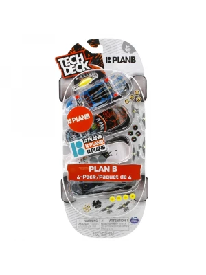 Tech Deck Plan B Dörtlü Paket