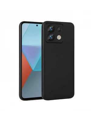 Xiaomi Redmi Note 13 5G Premier Siyah Silikon Kılıf