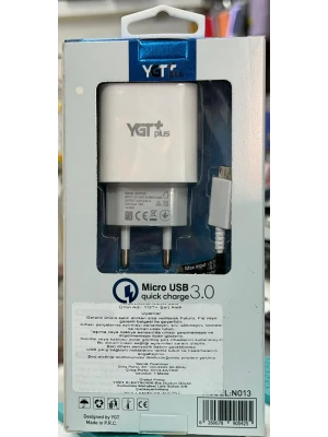YGT+Mİ9 QUİCK3,0 15W MİKRO ŞARJ ALETİ