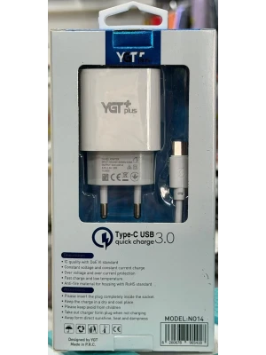 YGT+Mİ9 QUİCK3,0 15W TYPE-C ŞARJ ALETİ