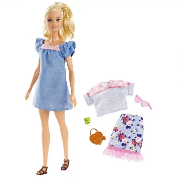 Barbie Fashionista Bebek ve Kıyafetleri FRY79