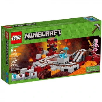 Lego Minecraft Nether Railway 21130