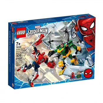 Lego Marvel Örümcek Adam ve Doktor Oktopus Robot Savaşı 76198