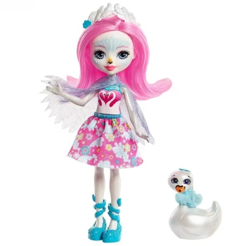Enchantimals Saffi Swan Karakter Bebek FRH38