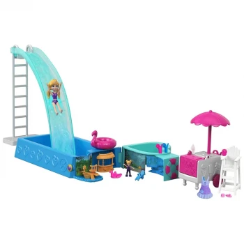 Polly Pocket Havuz Partisi Oyun Seti