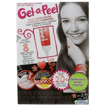 Gel-a-Peel Aksesuar Tasarım Başlangıç Paketi Açık Pembe