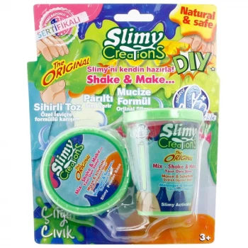 Slimy Kendi Slimyni Yarat Yeşil Renk