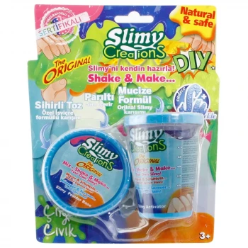 Slimy Kendi Slimyni Yarat Mavi Renk