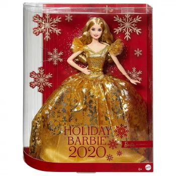Barbie 2020 Mutlu Yıllar Bebeği - Sarışın