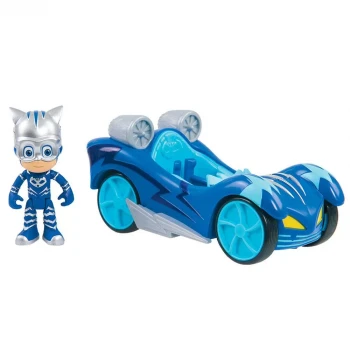 PJ Maskeliler Turbo Blast Cat Boy Figür ve Araç Seti