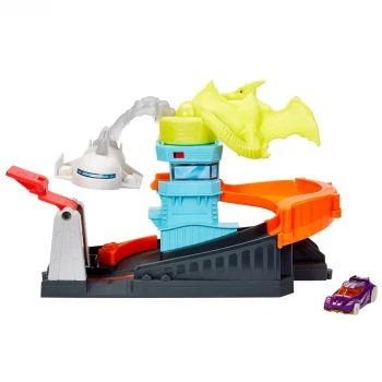 Hot Wheels Şehirde Yaratık Macerası Oyun Seti Serisi - Ptero Uçuş
