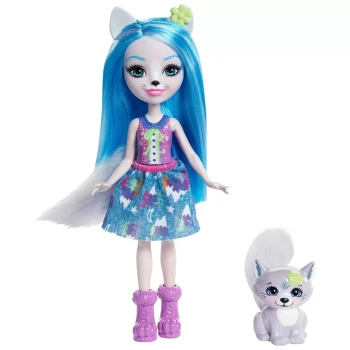 Enchantimals Popüler Karakter Bebekler - Winsley Wolf Bebeği