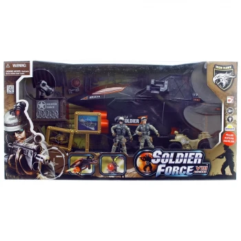 Soldier Force VIII JET Sünger Mermi Atan Asker Oyun Seti