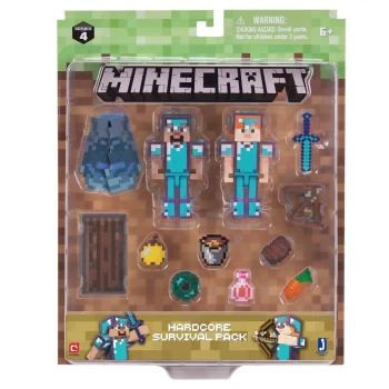 Minecraft Delüks Figür Steve ve Alex