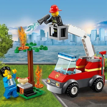 Lego City Barbecue Burn Out