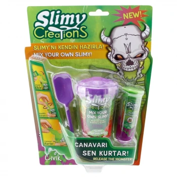 Slimy Creations Kendi Slimyni Yarat Mor