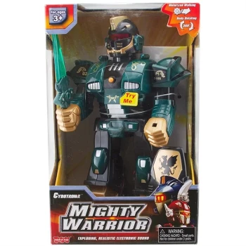 Sesli ve Işıklı Savaşçı Robot - Mighty Warrior