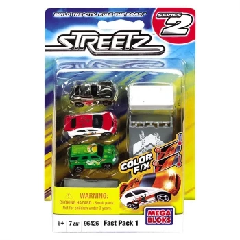 Mega Bloks Streetz Color Fix Araçlar