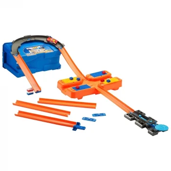 Hot Wheels Track Builder Kutulu Uzman Serisi Yarış Seti DWW95