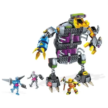 Mega Bloks Ninja Kaplumbağalar Transforming Turtle Mech Oyun Seti