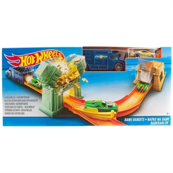 Hot Wheels Bank Bandits Yarış Seti