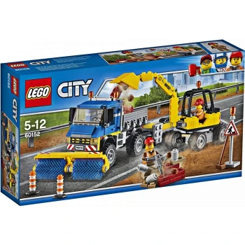 Lego City Sweeper & Excavator 60152