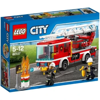 Lego City Fire Lad Truck 60107