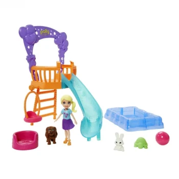 Polly Pocket Kaydırak Eğlencesi Oyun Seti
