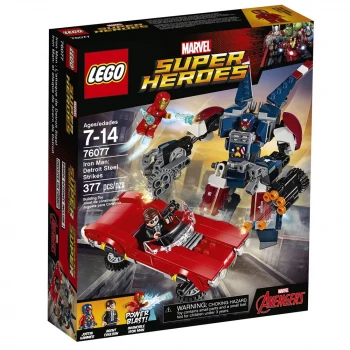 Lego Super Heroes Iron Man Detroit Steel Saldırısı 76077