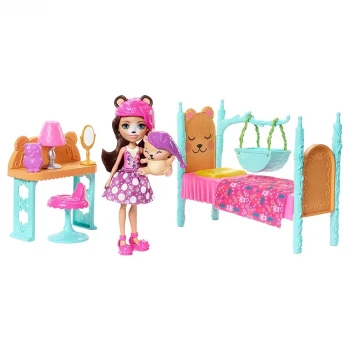 Enchantimals Bren Bear Yatak Odası Seti