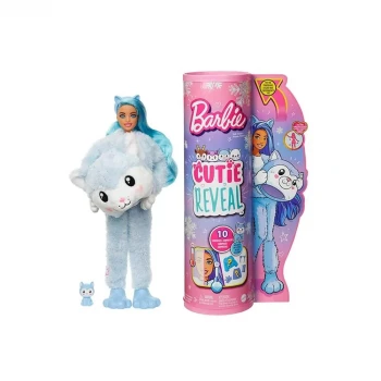 Barbie Cutie Reveal Snowflake Sparkle Bebekler - Husky