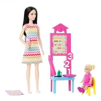 Barbie Bakım Temalı Kariyer Oyun Setleri - Öğretmen JCR77