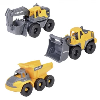 Dickie Toys Volvo İnşaat Araçları Seti 203722015