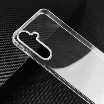 Galaxy A36 Uyumlu Kılıf Kamera Korumalı Şeffaf Esnek Renksiz Silikon Kapak