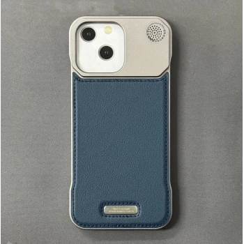 iPhone 15 Parfümlü Koku Hazneli MagSafe Uyumlu Deri Kılıf