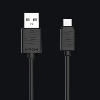 Joyroom JR-S118 Type-C USB Hızlı Şarj ve Data Kablosu 1m Siyah