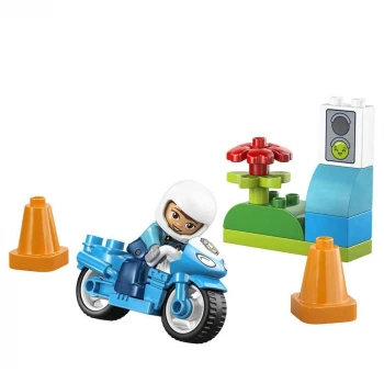 LEGO DUPLO Mavi Polis Motosikleti 10471