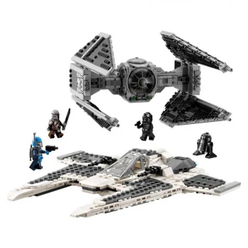 LEGO Star Wars Mandalorian Fang Fighter TIE Interceptora Karşı 7