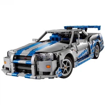 LEGO Technic Daha Hızlı Daha Öfkeli Nissan Skyline GT-R (R34) 42210