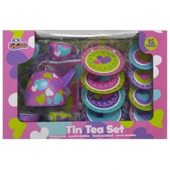 Metal Oyuncak Çay Seti 15 Parça